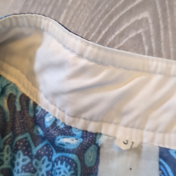 Final Price Quiksilver Board Shorts Mens Size 31 Blue Pocket Surfer Beach - Picture 5 of 8